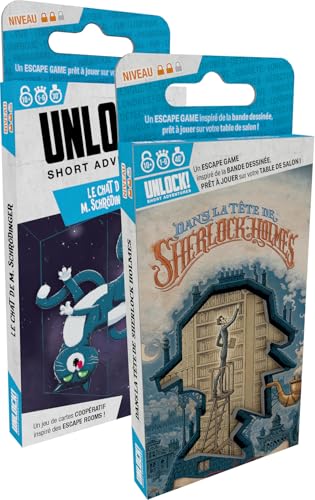 Asmodee - UNLOCK! Short Adventure : Dans la Tête de Sherlock Holm...