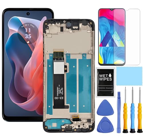 ZTOOYO for Motorola G Play [2024 Version] Screen Replacement for Moto G Play Gen 3 Screen Replacement with Frame XT2271-5 XT2271 XT2413V LCD Display Digitizer Touch Screen Assembly 6.5 inch Black