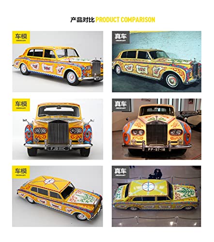 Utopone Modèle de Voiture 1:18 pour Rolls-Royce Phantom V Beatles John Lennon Collection De Décoration De Modèle De… - Les Beatles, Paul McCartney, John Lennon, RIngo Starr, George Harrison Utopone Modèle de Voiture 1:18 pour Rolls-Royce Phantom V Beatles John Lennon Collection De Décoration De Modèle De… – Image 8