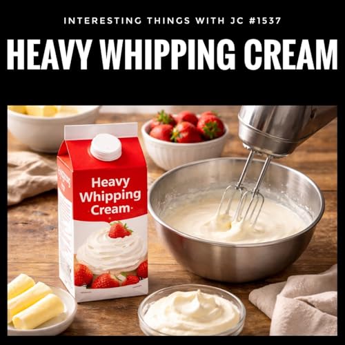 1537: "Heavy Whipping Cream&rdquo; copertina