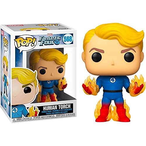 Funko Pop! Marvel: Fantastic Four - Human Torch #569 Exclusive