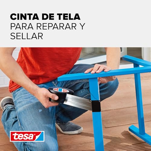 Miniatura 2 de Tesa Cinta Adhesiva Universal Extra Power - Celo Adhesivo Con Fijación Extra Fuerte - Cinta Multiusos Versátil Para Reparaciones, Fijación, Sellado Y Más - Negro - 1 Rollo - 25 M X 50 Mm