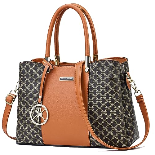 Image of KURGOOL Women Purses and Handbags Top Handle Satchel Shoulder Bags Messenger Tote Bag for Ladie