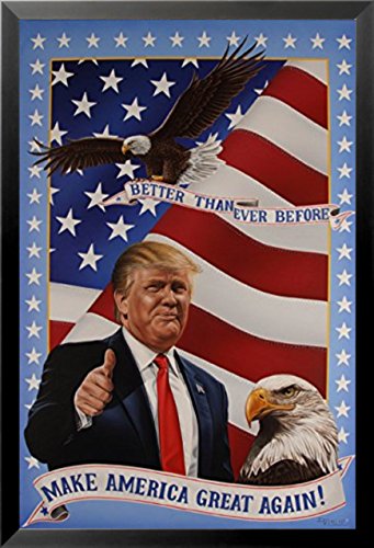 Poster Donald Trump Make America Great Again cadeau idéal pour collectionneur d'art