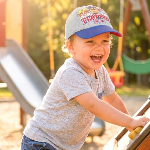 Image of Nickelodeon Boys Baseball Cap, Paw Patrol Marshall Adjustable Toddler Hat, Ages 2-4 Or Boy Hats for Kids Ages 4-7
