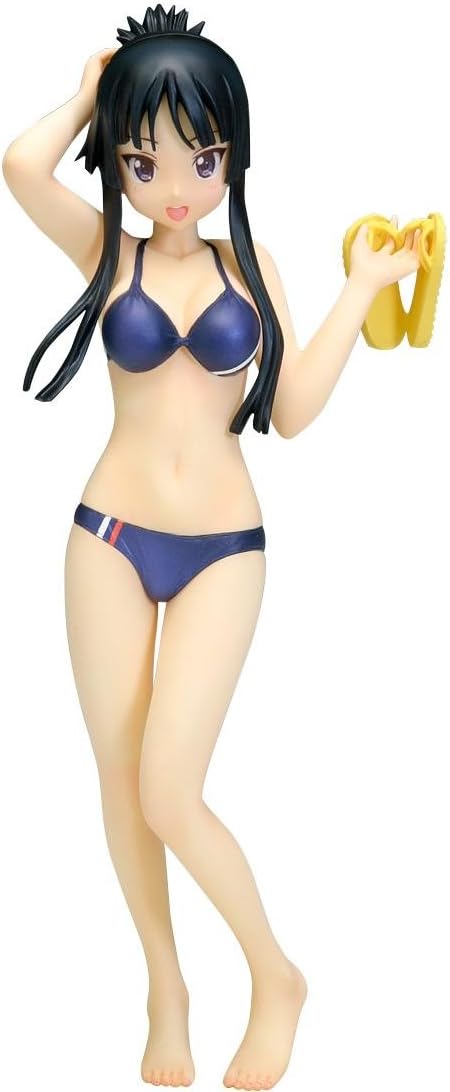Akiyama Mio Wave Version (1/10 scale PVC Figure) Wave K-on! Beach Queens [JAPAN]