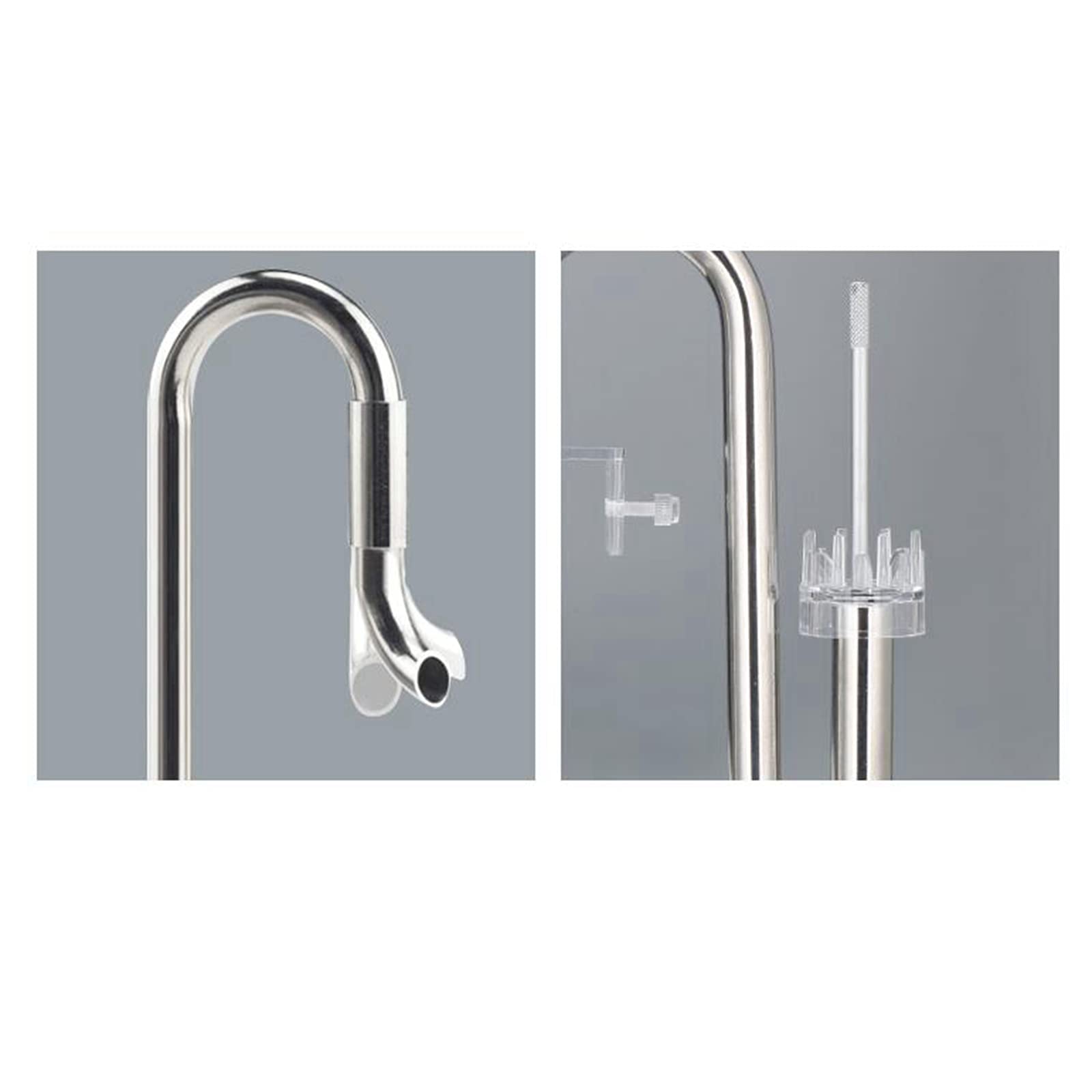 Rurki filtrujące do akwarium Lily Pipe Inflow Surface Skimmer 12Outlet 16 Film olejowy, 12 wylotów 16 folii olejowej