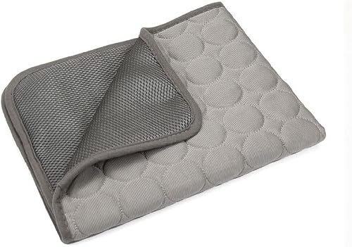 Pet Cooling Pad Pet Cooling Mat Pet Cooling Blanket 100x70cm (Grey)