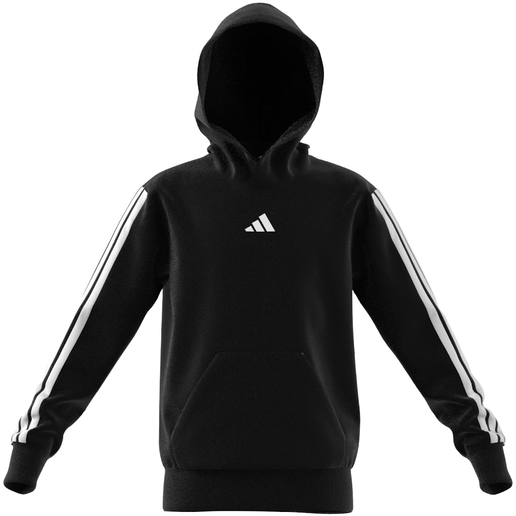 Adidas Unisex - Bambini e Ragazzi Essentials 3 Stripes Hoodie
