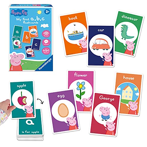 Jeu de cartes Peppa Pig idéal pour les activités éducatives des enfants le week-end