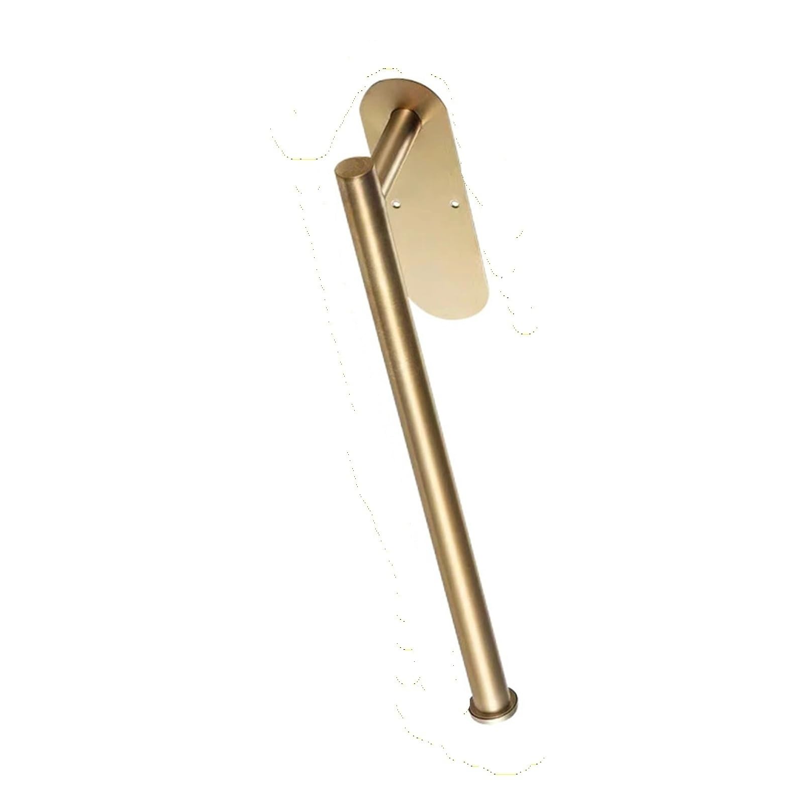 Stainless Steel Wall Mounted Kitchen Roll Towel Rack Napkin Dispenser(Lengthen Gold)
