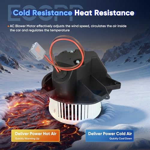 ECCPP HVAC Blower Motor w/Fan Cage Replacement Fit for 2010-2015 for International Harvester Lonestar/ 2008-15 for International Harvester ProStar AC Heater Blower Motor Replaces-3599581-C2,3599581C2 by ECCPP - Image 5