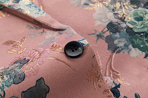 MOGU Mens Printed Blazer Jacket Sports Coat3