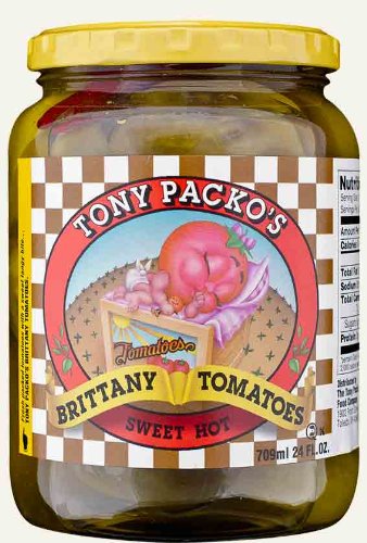 Tony Packo's Brittany Tomatoes, 24 Ounce Jar