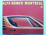  Prospekt/brochure - Alfa Montreal - sehr selten