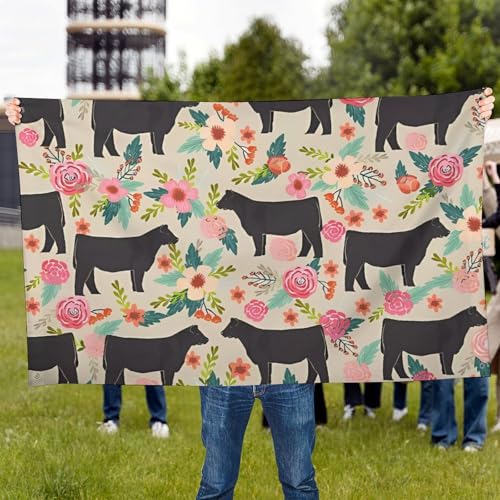Drapeau de bovins en polyester durable avec œillets solides - 7