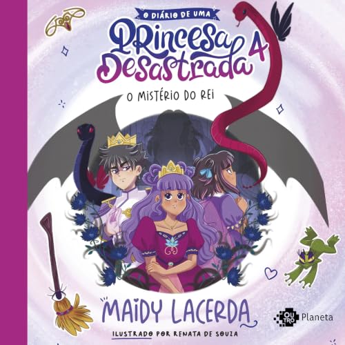 『O di&aacute;rio de uma princesa desastrada 4』のカバーアート