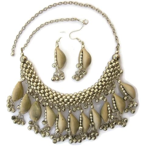 IndiaStop Necklace Gypsy Hippie Festival Bollywood Style Choker Novelty Accessory Gift Cover