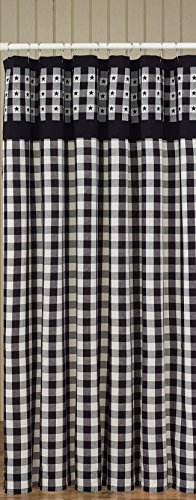 Checkerboard Park Designs Star Shower Curtain 72 x 72