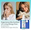 Spray removedor de caspa para gatos – Alivio natural y seguro de alergias para gatos y humanos, alivia la picazón de la piel y reduce la caspa – Incluye 2 cabezales de spray y paño de limpieza 6