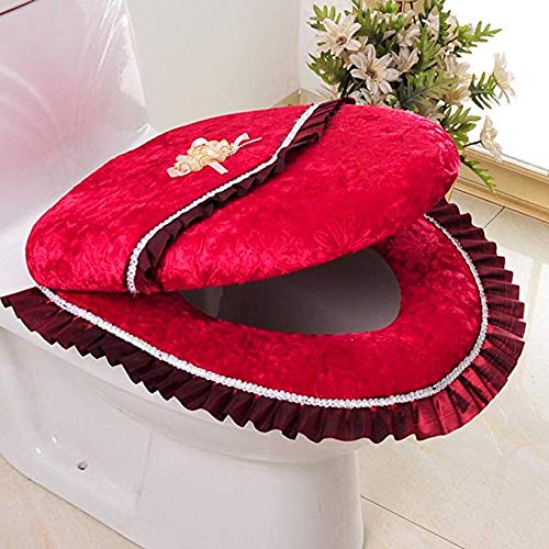 Coussin de toilette doux protection anti-froid de cuvette et réservoir WC
