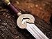 TOOL VISTA Handmade Medieval Fantasy King Sword Replica – Ancient Rohan Style Decorative Collectible Sword with Wall Mount Plaque and Scabbard