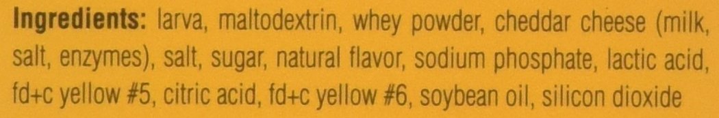 Hotlix, Larvets, Cheddar Cheese