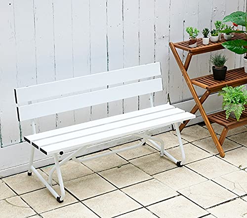Amazon｜ベンチ 屋外 アルミ製 幅120cm アルミベンチ おしゃれ 長椅子