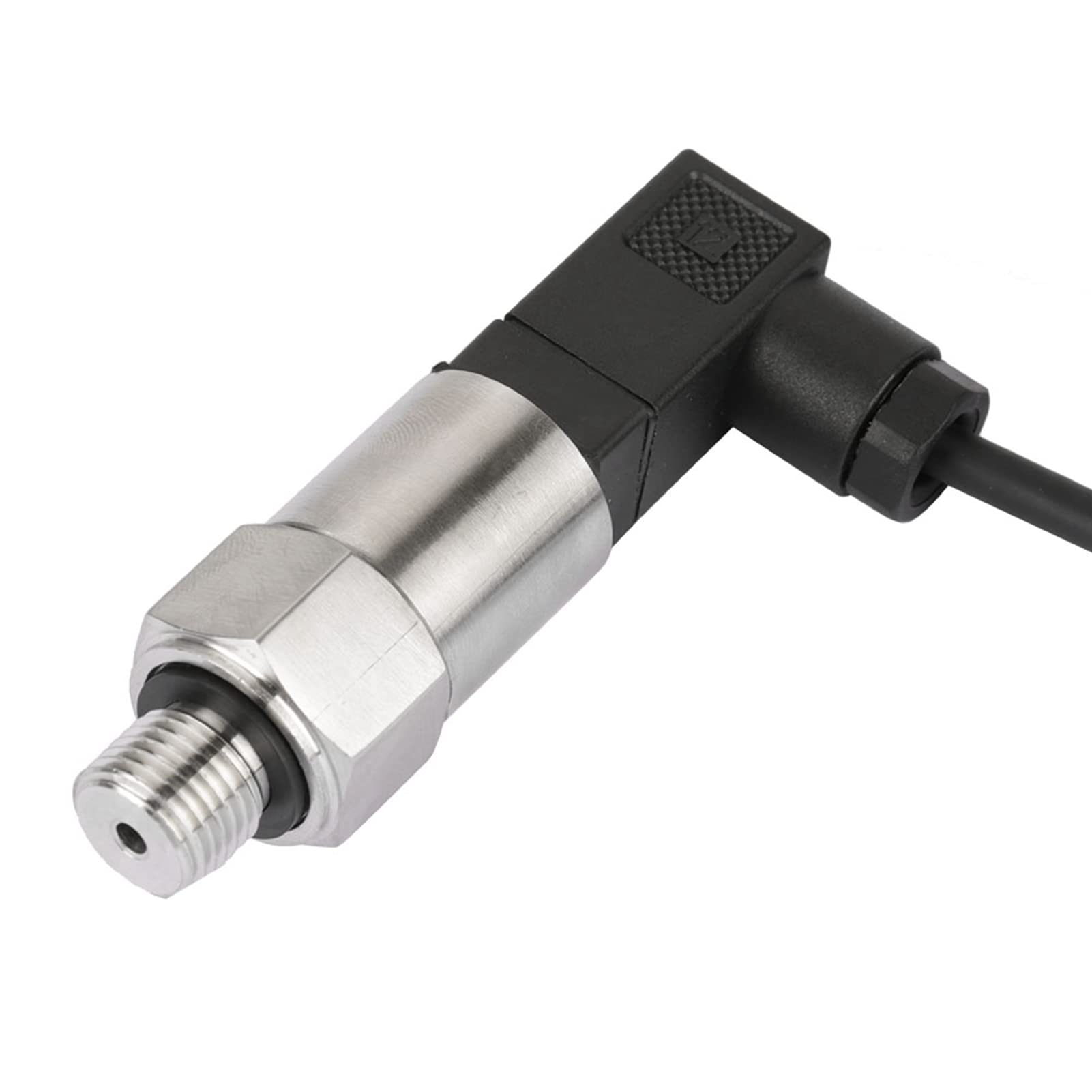 DEWIN Drucksensor, Druckmessumformer 4-20mA Ausgang G1/4" Silizium Druckmessumformer für Wasser Gas Öl (0-1MPA)