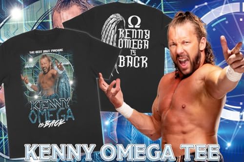 New Japan Pro Wrestling Kenny Omega KENNY IS BACK T-shirt XXL