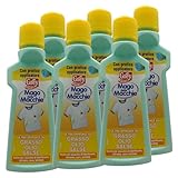 Smacchiatore Specifico Per Tessuti Con Applicatore, MAGO DELLE MACCHIE, Ultra Efficace Su Grasso, Olio e Salse. Anche Per Macchie Di Lubrificante, Catrame, Cera e Ketchup 50ml (6 Unità)