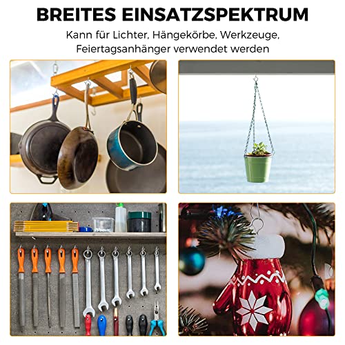 MOGADEE® Hakenschraubendreher, T-Handgriff, Für Schraubhaken und Ösenschraube Größe M3M4