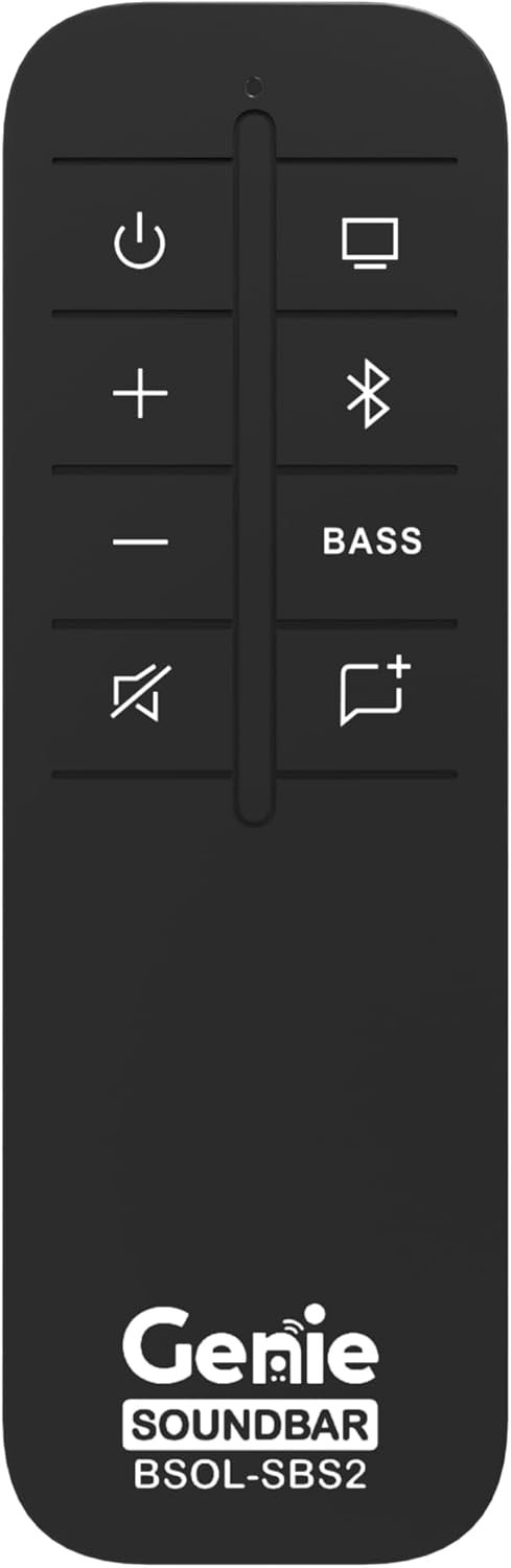 Replacement Remote Control for Bose TV Speaker and Solo Soundbar Series II, Compatible with Bose Solo 5 10 15 Series II TV Sound System 410376 418775 431974 845194 740928-1120 838309-1100