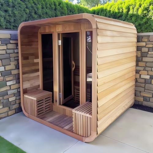 AURGOD Square Outdoor Sauna