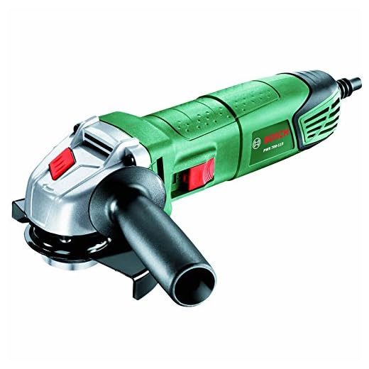 Bosch PWS 700-115 - Amoladora (700 W, Ø115 mm, maletín)