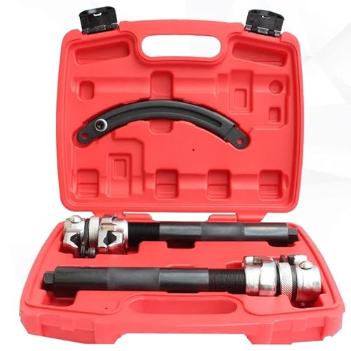 QUNNIE Compresor de resorte, set de compresor de resorte con mordazas de seguridad y soporte Compresor de suspensión independiente pesado con bolsa de transporte Max Last 2200LB Cover