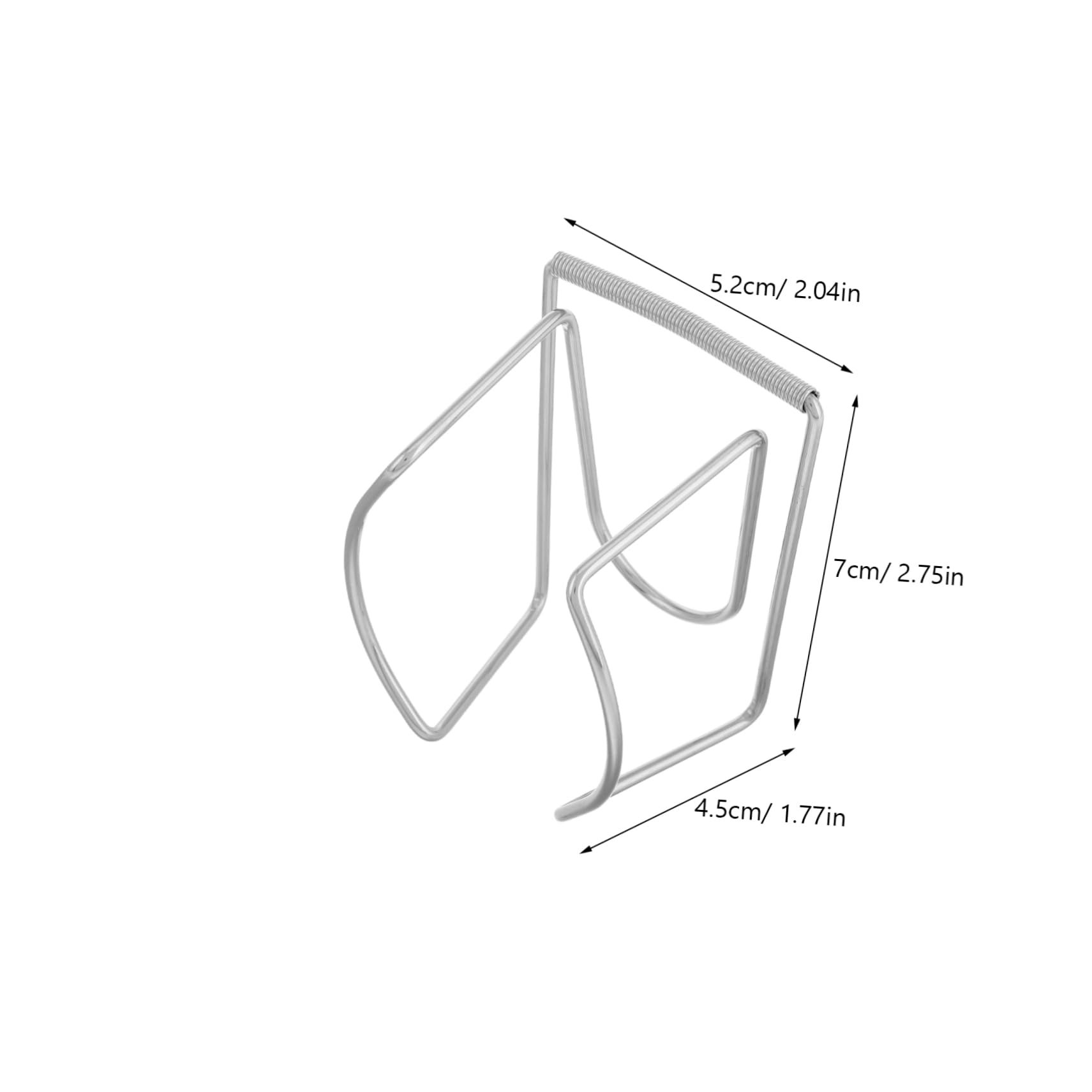 Yardwe Waist Clip Tennis Ball Holder Clip Steel Tennis Balls Clamp Portable Accessory for Retrieval