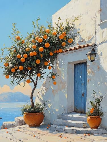  G LbghG h DIYG fW^G Z p^[fUC, yCgoCio[ SҌ ȒP paint by numbers uVƃANG̋, z[ ItBX 50X70cm, Model 924