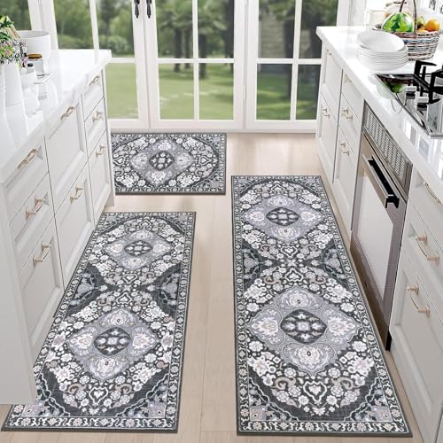 Alfombras de cocina boho y cómodas para transformar tu baño, pasillo y hogar 2