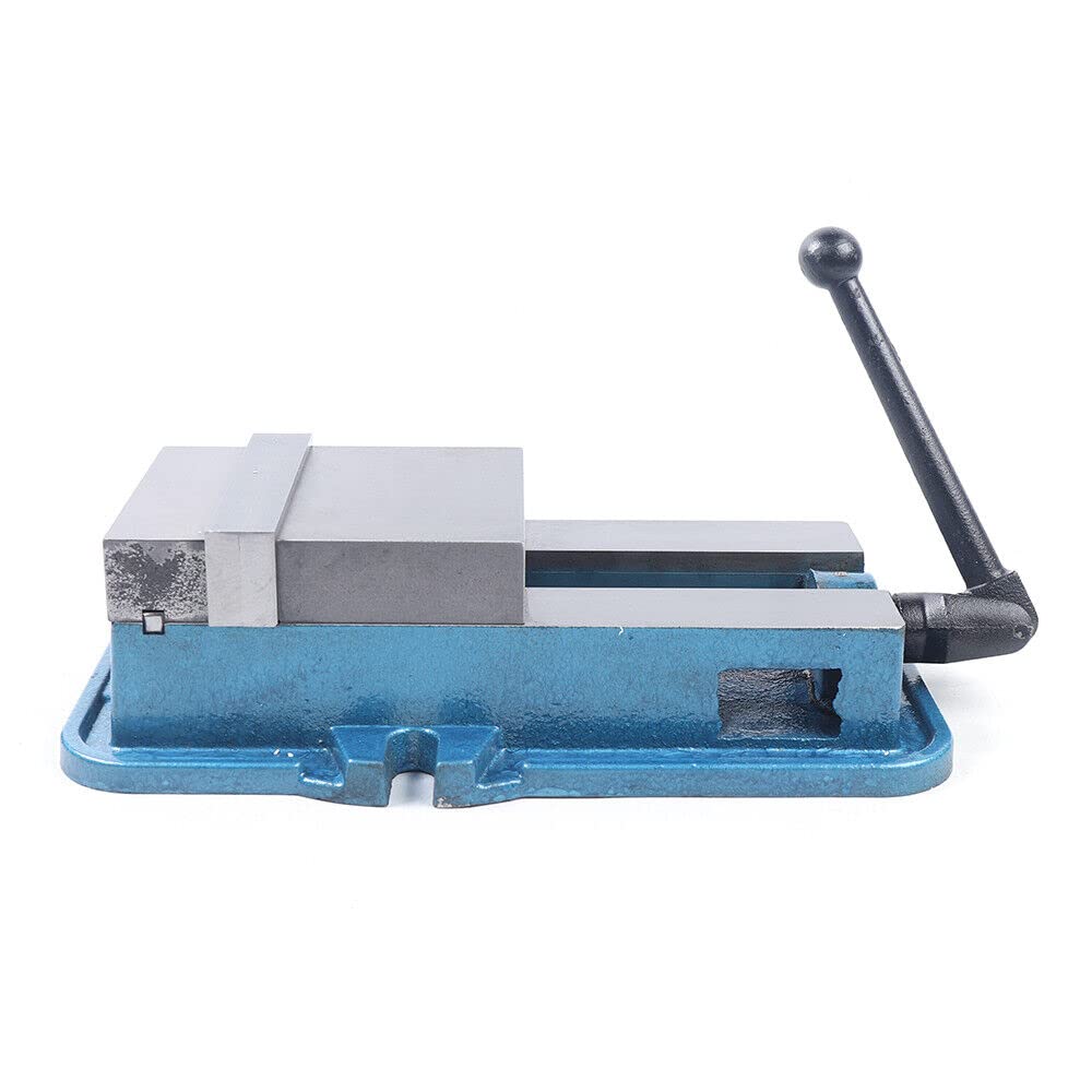6 "Precise Lock Vise Fresa di Precisione Fresa Bassa Trazione Morsa Tornitura Strumento Morsa 160 mm Girevole Blu