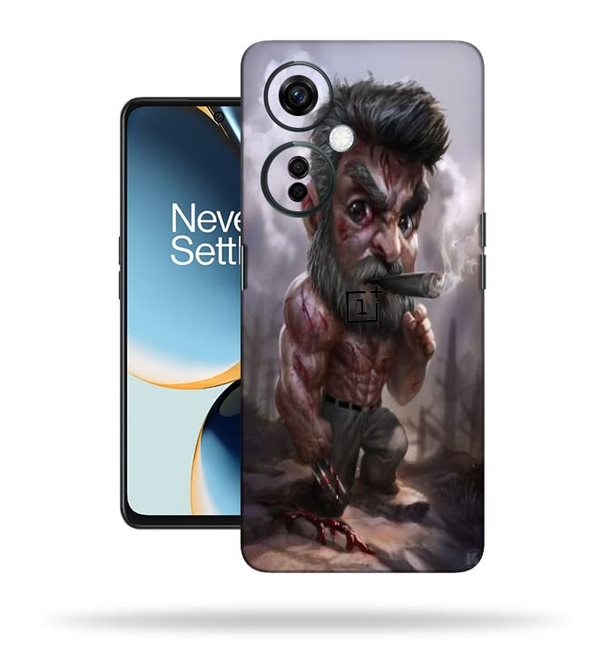 OggyBaba HelloBoy Skin Back Protector Film Ultra Thin Scratch Resistant Vinyl (Not Case and Cover) for OnePlus Nord CE 3 Lite 5G