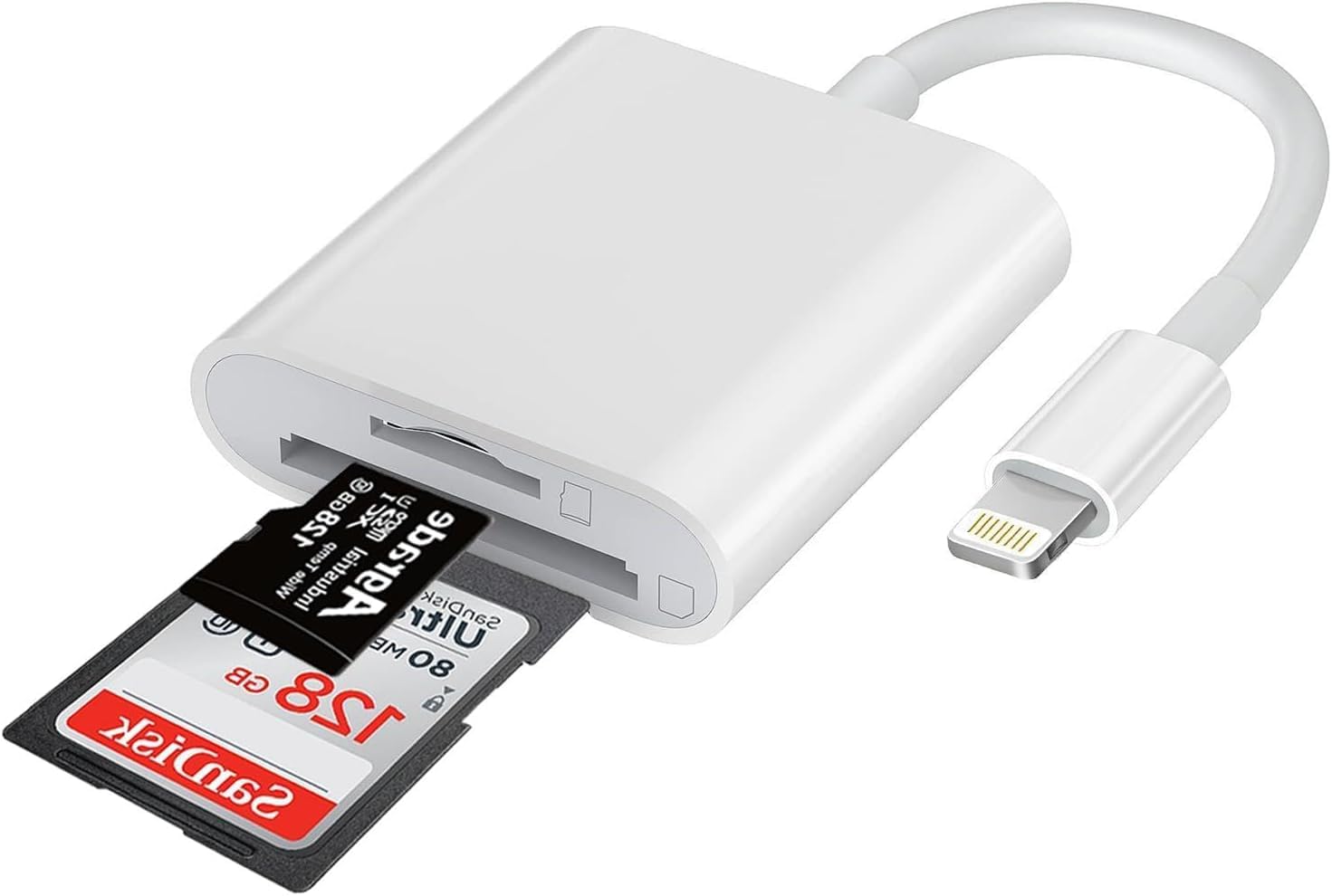 USB C SD Card Reader for iPhone 15 16 17, SD Card Adapter with SD MicroSD USB 3 Ports, USBC Memory Card Reader for iPhone 15 16, iPad, Mac, MacBook Pro/Air,Digital Camera Adapter iPhone, Android