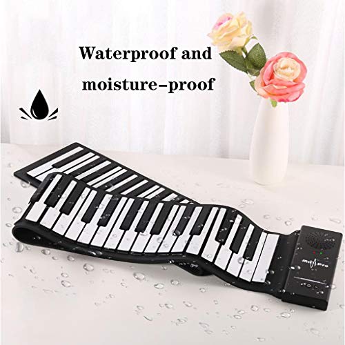 Hand-Roll Piano Standard 88-Key Portable Folding APP Teaching Built-in Speaker Rechargeable Household Beginner Children… - Les Beatles, Paul McCartney, John Lennon, RIngo Starr, George Harrison Hand-Roll Piano Standard 88-Key Portable Folding APP Teaching Built-in Speaker Rechargeable Household Beginner Children… – Image 6