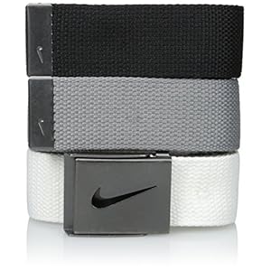 Nike Men’s 3 Pack Golf Web Belt
