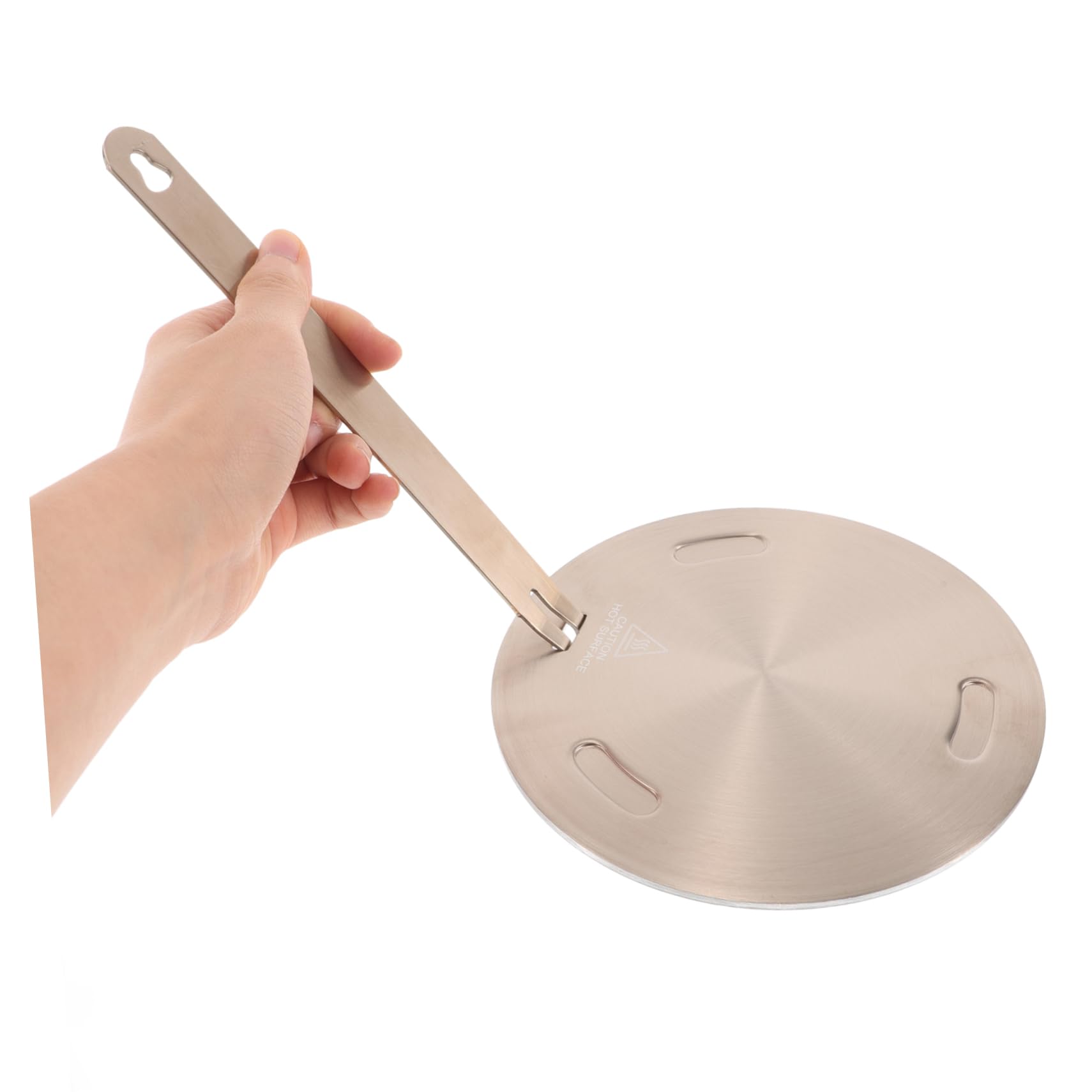 GLEAVI Placa Difusora de Calor Ahorro Difusión Uniforme de Acero Inoxidable para Estufa de Gas para Cocinar Olla y Leche