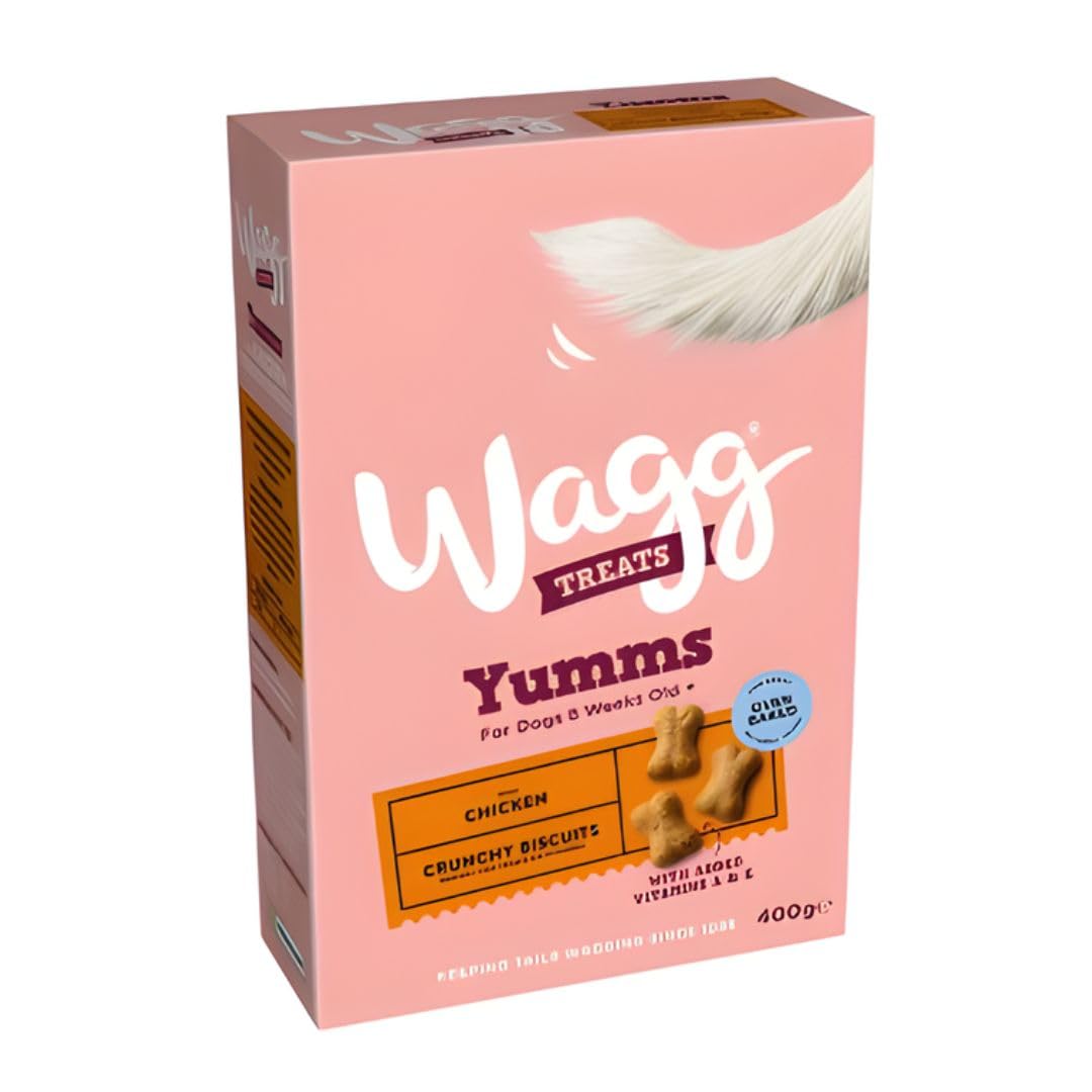 Wagg Mmm's Dog Biscuits with Chicken, 400 g