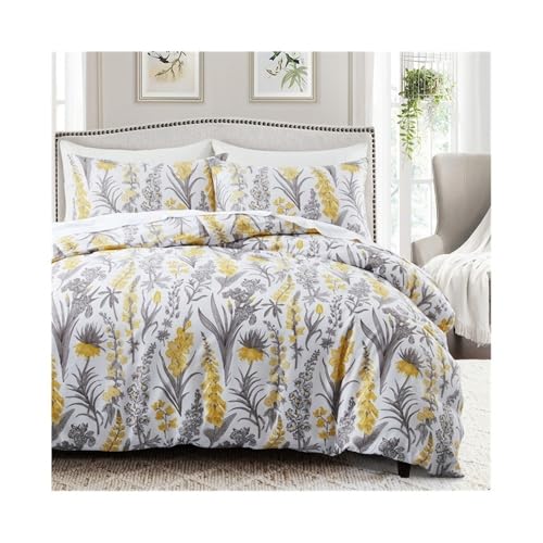 Parure de lit imprimé floral 100% polyester microfibre réversible 260x220 - 2