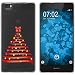 Produktbild PhoneNatic Case kompatibel mit Huawei P8 Lite 2015 (1.Gen.) Silikon-Hülle X Mas Weihnachten Weihnachtsbaum M1