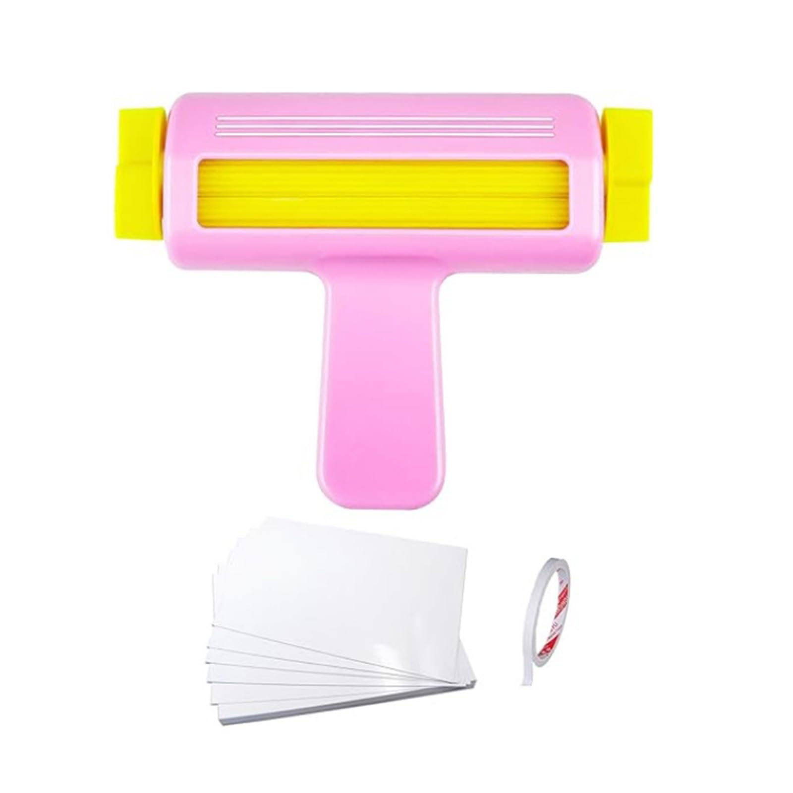 Set di strumenti per il fai da te con nastro biadesivo per scrapbooking, creazione di biglietti, decorazioni per la casa, goffratura a tubi di carta