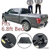 Lockable Solid Hard Tri-Fold Truck Bed Tonneau Cover Replacement for 1999-2017 Ford F250 F350 F450...